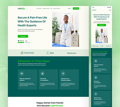 Rehabify Health Web App