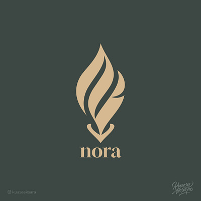 Nora Arabic Logo Design | شعار عربي لوقو لوجو نورا advertising brand brand identity branding company logo design graphic design grid logo inspiration lettering logo logo concept logo design logo ideas logo inspiration logomark logotype symbols typography