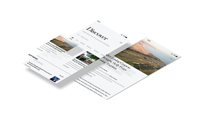 News App app clean minimalism mobile design news news app ui
