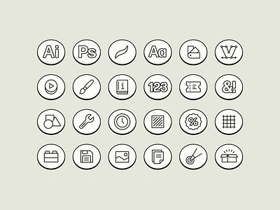 TS Iconography brand icon branding brush icon design design icon font icon icon icon designer iconography icons illustration illustrator line icon logo minimal icon simple icon tool icon typography vector vector icon