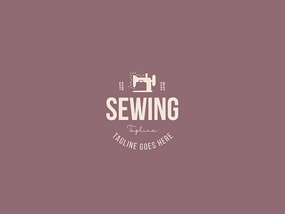 Sewing Logo branding branding concept design fashion logo logo design logodesign sewing tailor