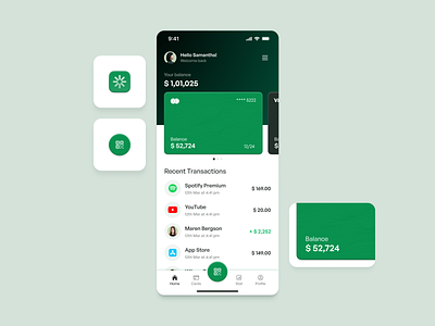 Euphoria Exclusive Banking App app app designer application designer bank app banking banking app clean ui designer finance finance app finance mobile app fintech fintech app green minimal designer minimal ui mobile app mobile app designer ui designer ui ux designer