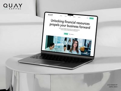 Quay elementor landing page ui web design wordpress