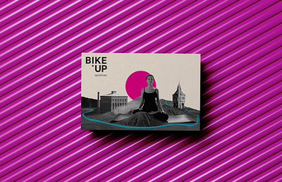 BikeUP — Aparthotel — Visual Identity — #collage aparthotel brand identity branding collage graphic design hospitality hotel maps polish postcards posters print ukrainian visual identity wrocław