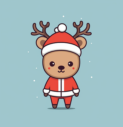 Jolly Reindeer Winter Cheer