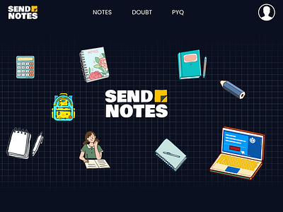 Send Note UI/UX Design college creativedesign design education graphic design logo notes notesharing productivitytools responsivedesign school studentlife studentresources ui