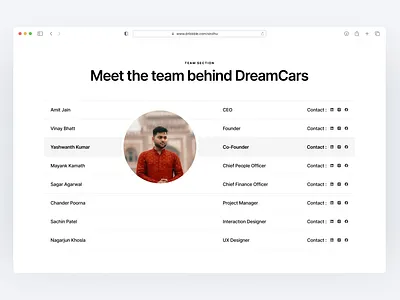 Meet the Team Page aestheticdesign cleandesign cleanlayout designteam meet our team minimalisticdesign professional team teammembers teampage teamspage ui uidesign uiux usercentricdesign ux uxdesign