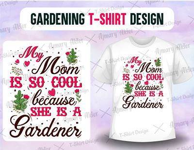 Gardening T-Shirt Design garden tshirt designs