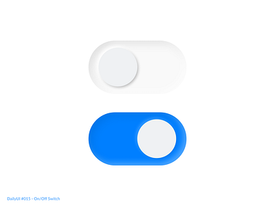 On/Off Switch 015 blue daily dailyui dailyui015 design graphic design illustration off on shadow simple switch ui ux