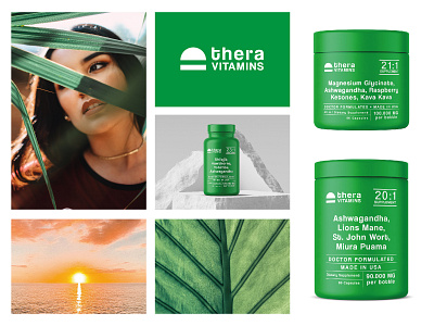 Branding for for supplements 2 branding graphic design label logo nature organic sun supplement terra
