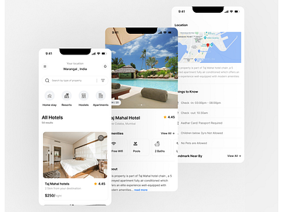 Hotel Booking App aestheticdesign clean design cleandesig cleanlayout hotel booking hotel booking app hotel reservation hotels minimalisticdesign online booking ui uidesign uiux usercentric userinterface ux uxdesign