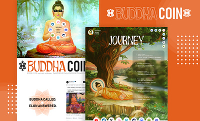 Buddha Coin - Website Design design ui web