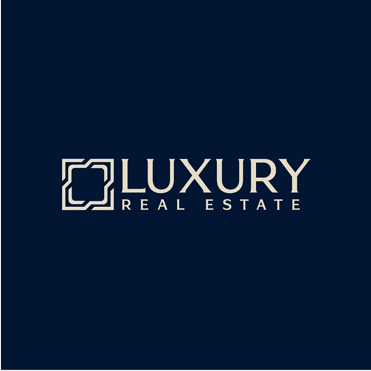 Luxury Real Estate Logo Concepts by Anuda Indipa on Dribbble