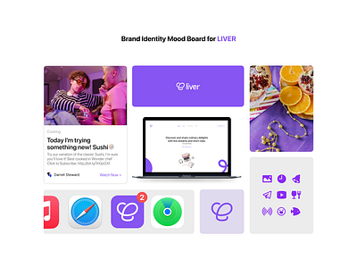 Streaming App Mood Board app app design app icon apple bento box branding figma food grpahic design icon logo mockup modern mood board professional streaming ui ux wed design