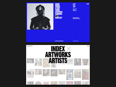 M&C Saatchi Abel branding font grid layout malvah motion graphics type ui ux web