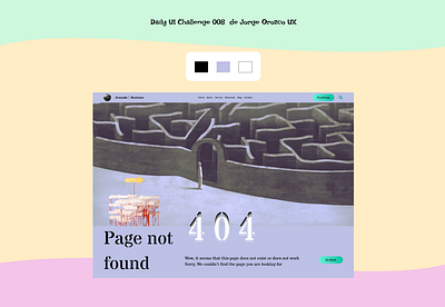 Daily UI Challenge 008 de Jorge Orozco UX