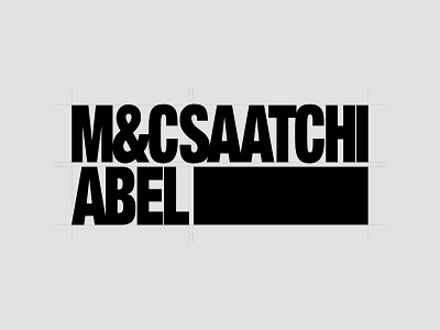 M&C Saatchi Abel branding design layout logo malvah