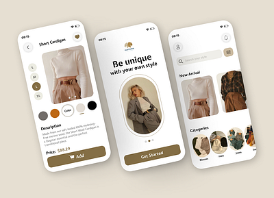 Clothing app design clothing app design app ui ui clothing app