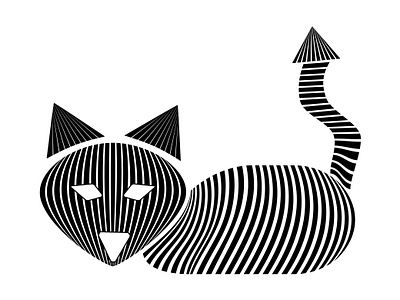 Fox Line Art Illustration adobe illustrator animal illustration animal illustrator beautiful line art create illustration create line art design illustration fox fox line art graphic design graphic designer illustration illustrator line art line art illustration lines effect unique line art