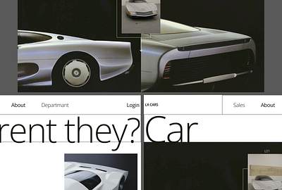 LX CARS UI DESIGN design ui ux webdesign