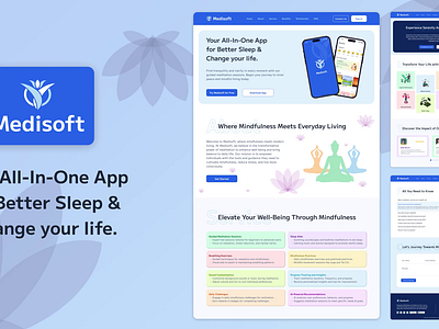 Welcome to a Tranquil Meditation Landing Page Experience calmmind focus guidedmeditation healthyliving innerpeace meditation meditationapp meditationjourney mentalhealth mindfulliving mindfulmoments mindfulness mindfulnessmatters peacefulmind personalgrowth relaxation selfcare sleepbetter stressrelief wellness