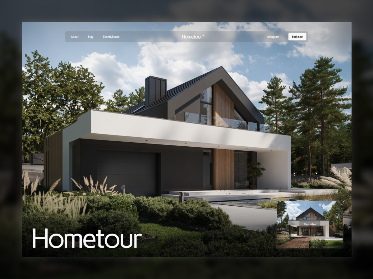 Example of Home Tour Website