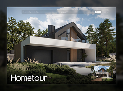 Home Tour Website branding graphic design ui ux webdesign