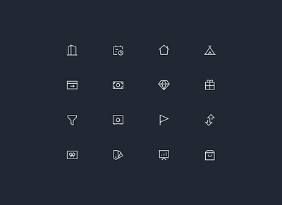 Sharp icons icon pack icon set icons line icon mingcute sharp