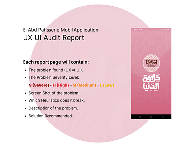 UX UI Audit Report (Heuristics Evaluation) accessibility audit evaluation heuristic evaluation heuristics report ui ui audit ui report ux ux audit ux issues ux report