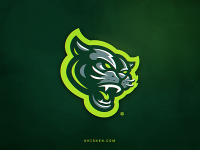 Panthers branding design logo mascot panthers sport sport logo