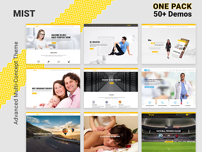 Mist – Advanced Multi-Concept Theme multi concept web design web developing wordpress theme