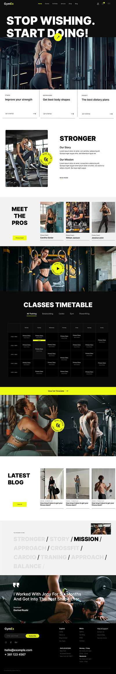 Gym Website Design 🏋️‍♀️ creativedesign designinspiration designshowcase fitnesscommunity fitnessgoals fitnessjourney fitnessmotivation fitnesswebsite gymdesign gymlife healthandwellness moderndesign responsivedesign uiux userexperience uxdesign webdesign webdesigner webdevelopment workoutwebsite