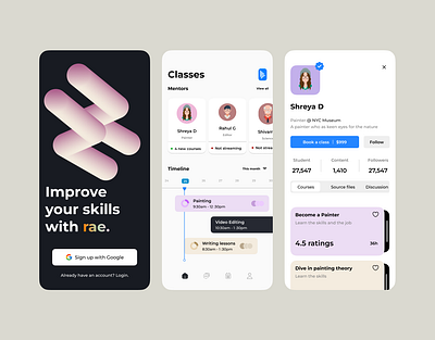 Concept for Learning App 3d app boost concept design learning mobile mobile app product design ui ux