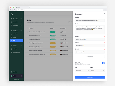 just pixels & craft #20 create flyout minimalistic design modal overlay poll product design survey ui user interface ux