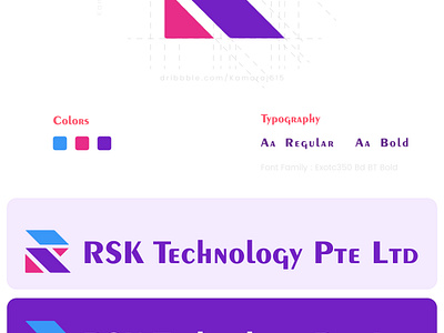 RSK Logo Design branding figma graphic design illustration k logo design logo logo design r logo design s logo design ui logo design vector
