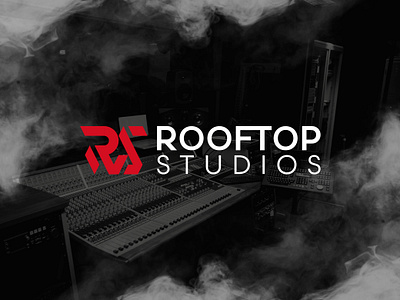 Branding - Rooftop Studios branding design logo monogram rooftop rs studios web design