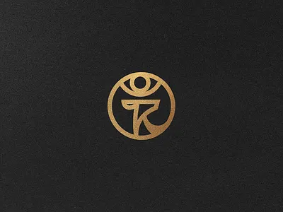 Deer + Eye deer eye logo