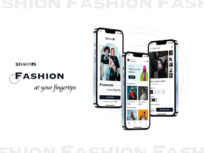 Innovative fashion shopping app appdesign design metafic mobileapp ui ux website