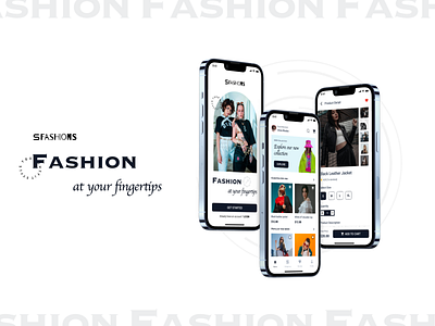 Innovative fashion shopping app appdesign design metafic mobileapp ui ux website