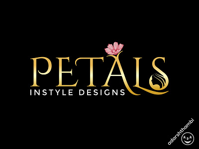 Logo design for clothing brand based on UK. bouti boutique logo branding cloth clothing clothing logo logo logo designer india logo designer kerala petals petals logo