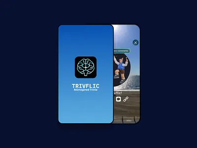 Trivflic | Loading and Share Screens