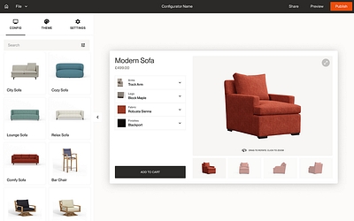 Transforming E-commerce with Cutting-edge 3D Design Software and configurator