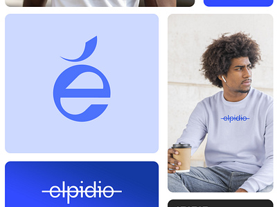 Brand 3d animation blue branding elpidio graphic design logo motion graphics ui