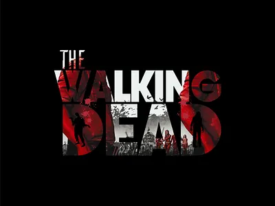 THE WALKING DEAD, LOGO 3d animation branding design graphic design illustration logo logo maker motion graphics ui vector
