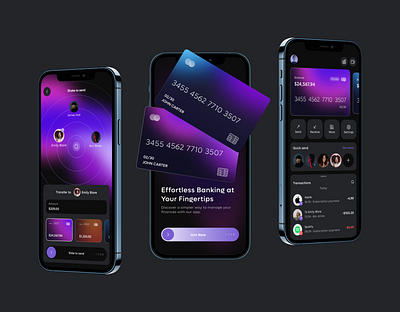 Finance Mobile App Design app banking budget budgeting card digital bank expenses finance financial fintech invoices ios manage finance mobile money payment statistics ui ux wallet