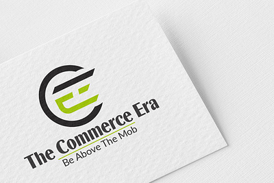 Educational logo design- The Commerce Era app branding design graphic design illustration logo vector