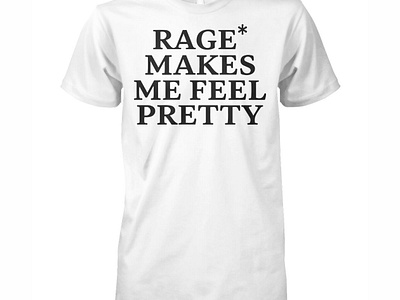 Hayley Williams Rage Makes Me Feels Pretty Shirt design illustration