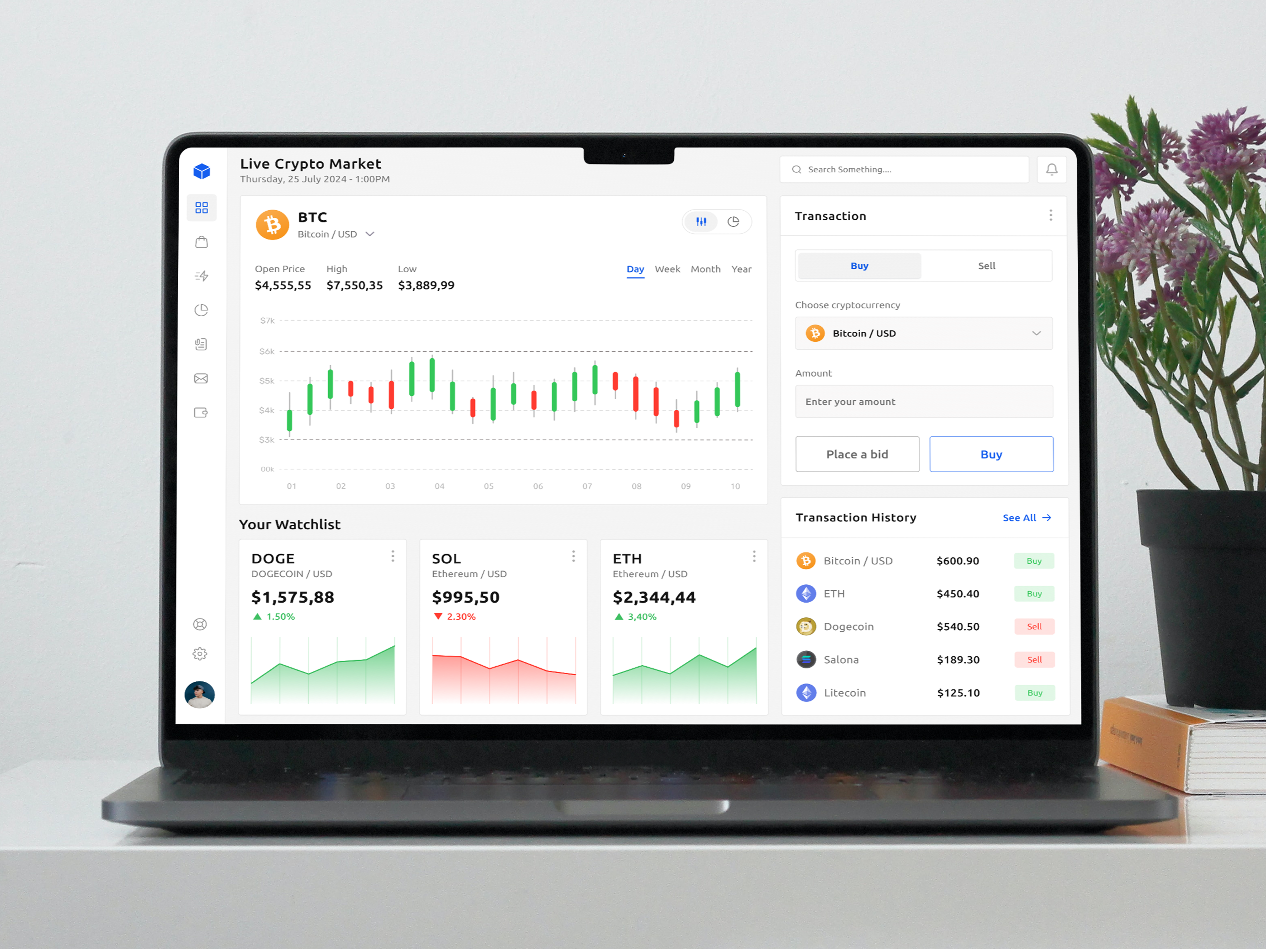📊 Crypto Management & Crypto Trading Tracker Dashboard analytics dashboard application crypto crypto application crypto dashboard dashboard dashboard design design finance finance dashboard fintech app fintech dashboard product design saas dashboard trading ui ui design user interface ux design visual design