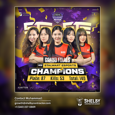 Tournament Posters for Liquid 5 Esports branding design esports gaming graphic design illustration logo photoshop poster pubg pubgm