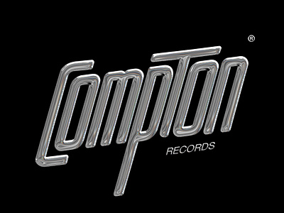 Compton Records branding logo logodesign